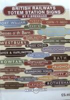 British Railways Totem Station Signs