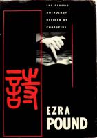 The Classic Anthology Defined by Confucius