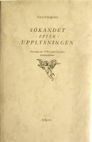 S&ouml;kandet efter upplysningen : en ess&auml; om 1700-talets svenska kulturdebatt