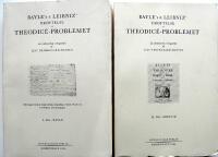 Bayle's og Leibnitz' dr&oslash;ftelse af Theodic&eacute;-problemet. En id&eacute;historisk redeg&oslash;relse. Med nogle tr&aelig;k af denne debats avspejling i dansk filosoferen fra Holberg til Kierkegaard.Del I: Bayle. Del II: Leibniz. Tv&aring; volymer. KOMPLETT