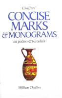 Chaffers' concise marks & monograms on pottery & porcelain