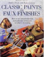 Classic paints & faux finishes