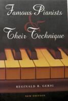 Famous pianists & their technique