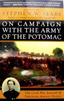 On Campaign with the Army of the Potomac: The Civil War Journal of Theodore Ayrault Dodge