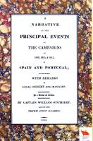 Narrative of the Principal Events of the Campaigns of 1809, 1810, and 1811 in Spain and Portugal 