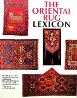 The oriental rug lexicon