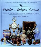 Popular Antiques Year Book: Current Trends and Prices of Everyday Antiques 