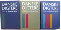 Danske digtere i det 20. &aring;rhundrede. Bind I-III. Tre volymer. KOMPLETT