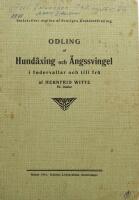 Odling av Hund&auml;xing och &Auml;ngssvingel i fodervallar och till fr&ouml;.