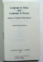 Language in Mind and Language in Society: Studies in Linguistic Reproduction