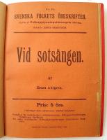 SVENSKA FOLKETS &Ouml;RESKRIFTER. Medeltidens bonde + Undantagsgumman + Vid sots&auml;ngen + Tsar Peter + Om l&auml;sning