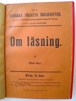 SVENSKA FOLKETS &Ouml;RESKRIFTER. Medeltidens bonde + Undantagsgumman + Vid sots&auml;ngen + Tsar Peter + Om l&auml;sning