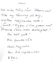 Guldburen. Mitt portr&auml;tt av Madame de Sta&euml;l och hennes tid