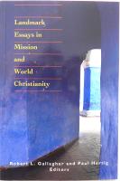 Landmark Essays in Mission and World Christianity