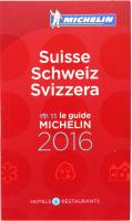 Schweiz/Suisse 2016 michelin guide