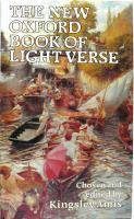 The new Oxford book of light verse