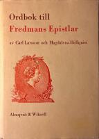Ordbok till Fredmans epistlar