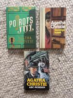 Bokpaket "Pusseldeckare" - Poirots jul, Konstiga huset, ABC-morden. 