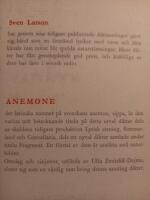 Anemone   Ett dikturval