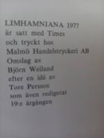 LIMHAMNIANA 1977