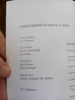 LIMHAMNIANA 2004