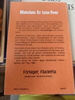 Matchen &auml;r inte &ouml;ver