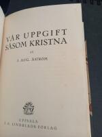 Gemenskap : Tre bibelstudier : Guds Gemenskap Br&ouml;dragemenskap Arbetsgemenskap / Arbete f&ouml;r Kristus eller partiagitation / V&aring;r uppgift s&aring;som kristna / I M&auml;nniskosonenens dagar : En ber&auml;ttelse om framtiden / Huru Nils blev mission&auml;r