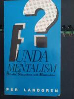 Fundamentalism? : Bibeln, skapelsen och m&auml;nniskan