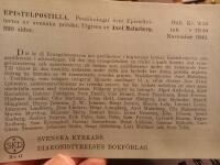 Epistelpostilla av svenska pr&auml;ster : Predikningar &ouml;ver episteltexterna 