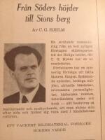 Fr&aring;n s&ouml;ders h&ouml;jder till Sions berg