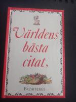 V&auml;rldens b&auml;sta citat