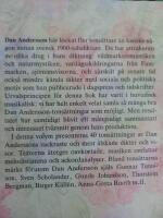 Dan Anderssons vackraste visor [Musiktryck]