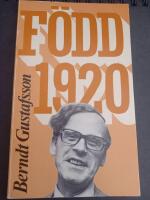 F&ouml;dd 1920 : dikter