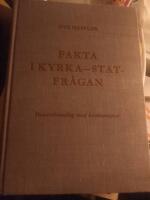 Fakta i kyrka - statfr&aring;gan Materialsamling med kommentarer 