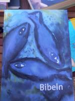 Bibeln cartonage fiskmotiv normal