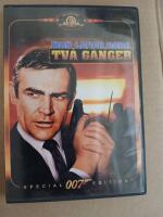 James Bond  - man lever bara tv&aring; g&aring;nger 