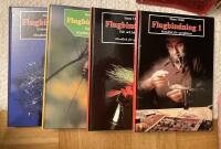 Flugbindning 1-4 komplett serie : 1. Handbok f&ouml;r sportfiskare. 2. H&aring;r och h&aring;rflugor. 3. Imitationer. 4. Syntetiska material