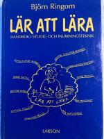 L&auml;r att l&auml;ra : handbok i studie och inl&auml;rningsteknik