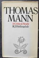 Thomas Mann A Critical Study