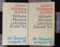 Wilhelm Meisters Lehrjahre I och II