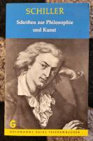 Schriften zur Philosophie und Kunst
