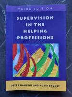 Supervision in the helping professions