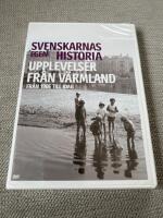 DVD: SVENSKARNAS EGEN HISTORIA: UPPLEVELSER FR&Aring;N V&Auml;RMLAND //ny o inplastad