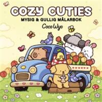 Cozy Cuties - mysig och gullig Coco Wyo m&aring;larbok