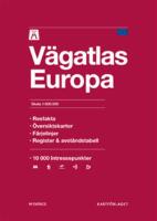 M V&auml;gatlas Europa Skala 1:800 000