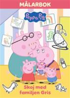 Skoj med familjen Gris - M&aring;larbok