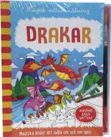 Magisk vattenmålning. Drakar