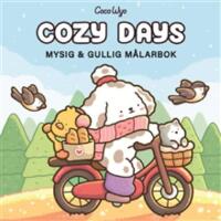 Cozy Days - Mysig och gullig Cozy Coloring m&aring;larbok fr&aring;n Coco Wyo
