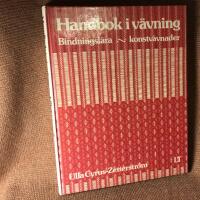 Handbok i v&auml;vning : bindningsl&auml;ra, konstv&auml;vnader