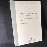 "Fullst&auml;ndigt otillf&ouml;rlitlig, men absolut oumb&auml;rlig" : en historiografisk unders&ouml;kning av projektet Svensk stad